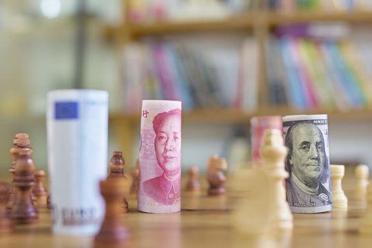 china -euros- dolars
